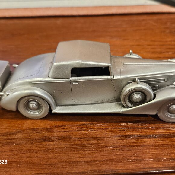 Danbury Mint Pewter Cars (3) -'37 Packard Coupe, '11 Maxwell, '13 Mercer 35 J R - Picture 6 of 11